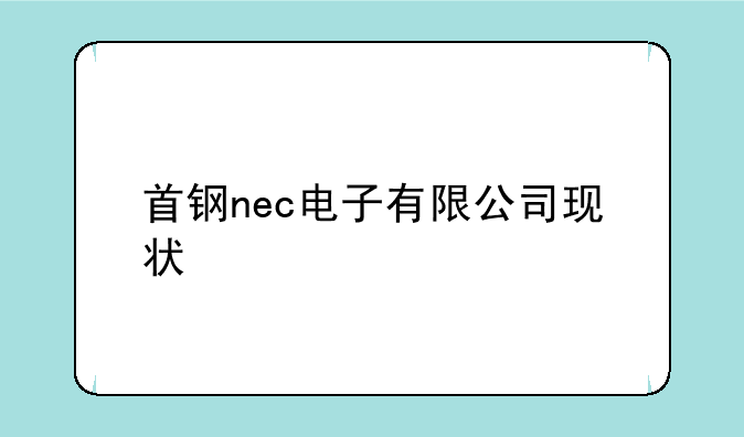 首钢nec电子有限公司现状