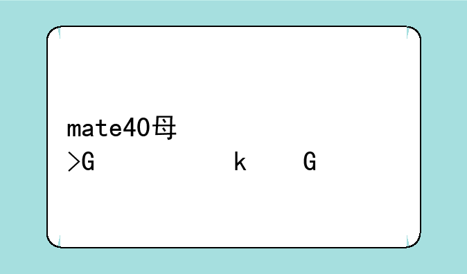 mate40每次发布多少部手机？