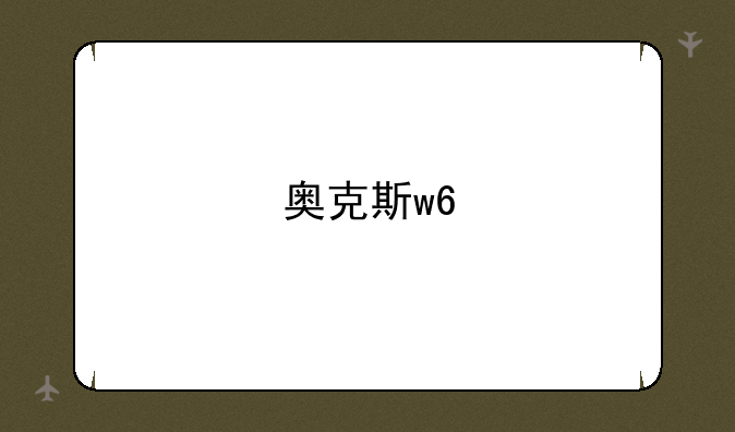 奥克斯w6