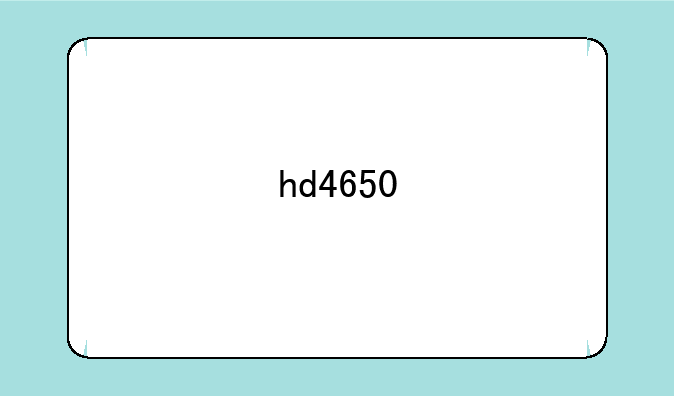 hd4650